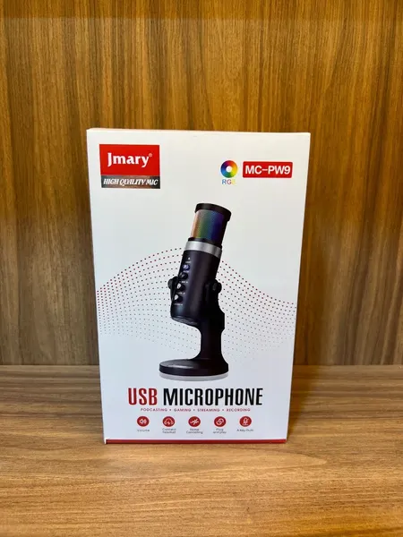MICROPHONE USB JMARY MC- PW9 - ميكروفونات بالجملة Errayhany Grossiste المغرب