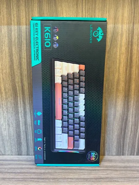 CLAVIER LEAVEN K610 RED AXIS - ماوس وكيبورد بالجملة Errayhany Grossiste المغرب