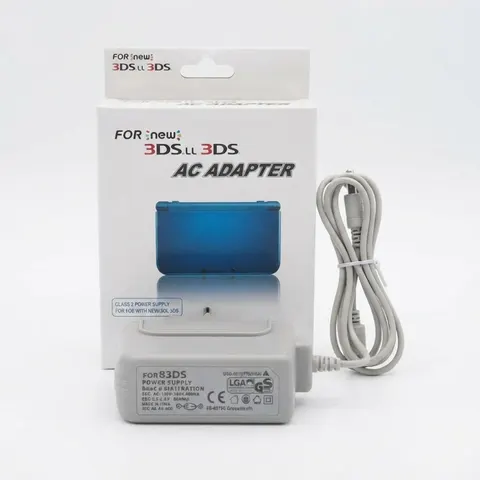شاحن محول تيار متردد لـ Nintendo New 3DS, 3DS LL و 3DS - مزود طاقة للكونسول - شواحن بالجملة Errayhany Grossiste المغرب