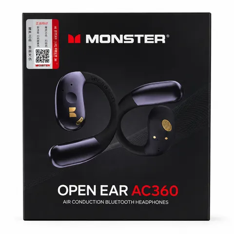 سماعات بلوتوث Monster AC360 Open Ear - توصيل هوائي، راحة وجودة صوت عالية - سماعات بالجملة Errayhany Grossiste المغرب
