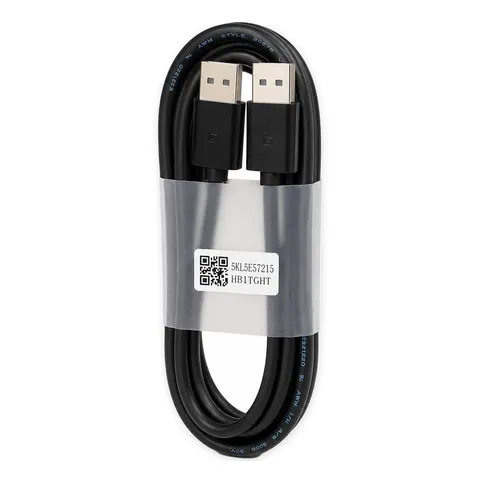 كابل DisplayPort DP إلى DP بطول 1.8 متر - 4K UHD @60Hz، جودة عالية، مستقر ومتين للكمبيوتر، الشاشة، التلفزيون - محولات وHUB بالجملة Errayhany Grossiste المغرب