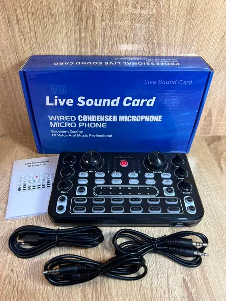 LIVE SOUND CARD X60L - ميكروفونات بالجملة Errayhany Grossiste المغرب