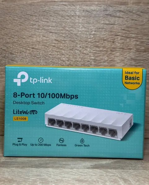 TP-LINK 8-PORTS 10/100Mbps LS1008 - عام بالجملة Errayhany Grossiste المغرب
