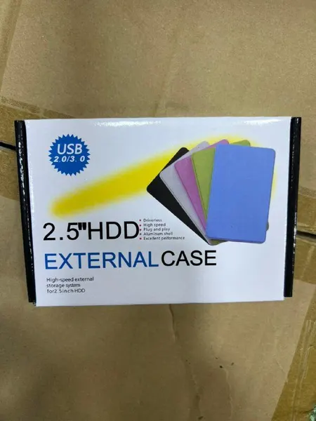 boitier EXTERNAL CASE 2.5HDD USB 2.0/3.0 - تخزين بالجملة Errayhany Grossiste المغرب
