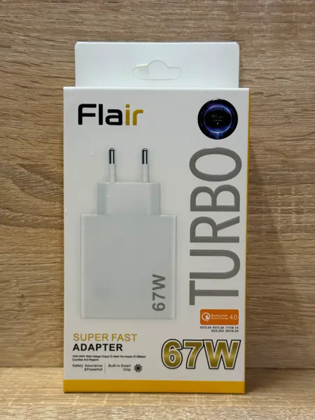 ADAPTER FLAIR TURBO 67W - محولات وHUB بالجملة Errayhany Grossiste المغرب