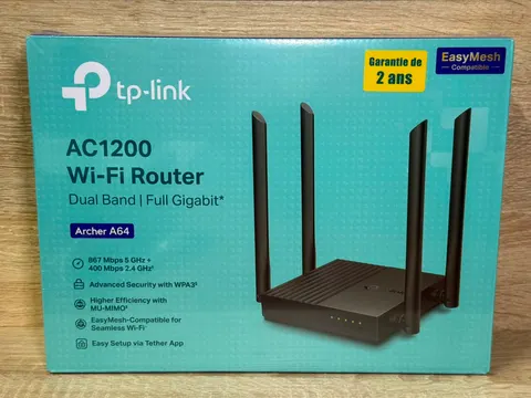 TP-LINK WI-FI ROUTER AC1200 A64 - شبكات بالجملة Errayhany Grossiste المغرب