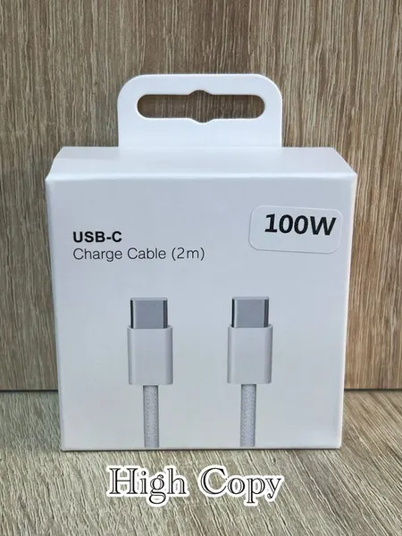 Câble iPhone C-C 100W 2M - هواتف بالجملة Errayhany Grossiste المغرب